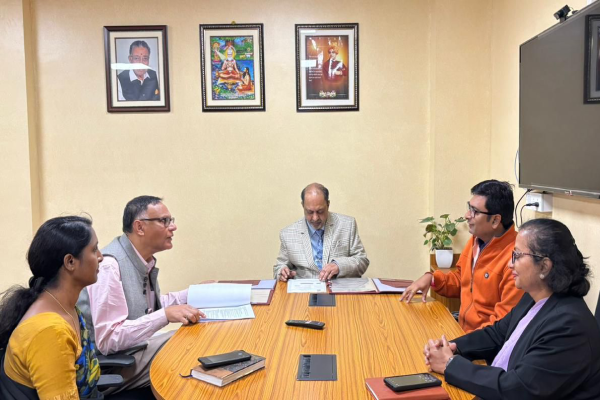 MSRUAS Signs MOU with National Institute of Advanced Studies (NIAS)